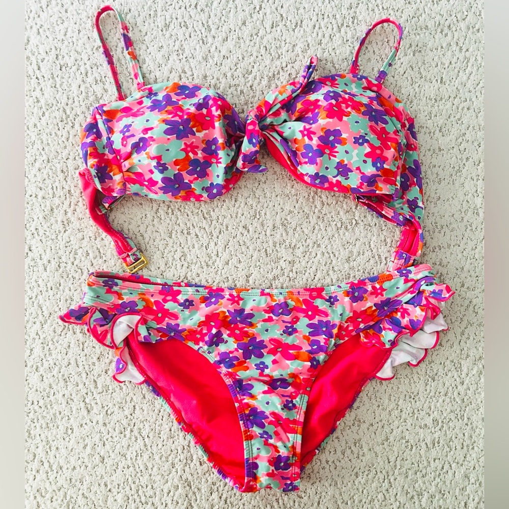 Heat Swimwear Floral Bikini L